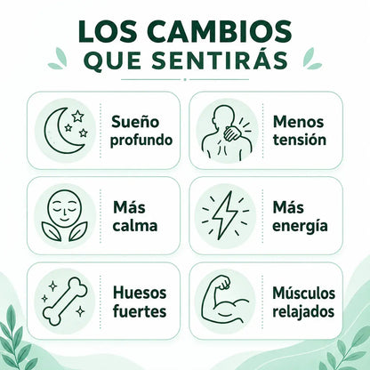 COMPLEX MAGNESIUM — El Magnesio Multi-Tipo para Dormir Profundo, Reducir el Estrés y Relajar tus Músculos