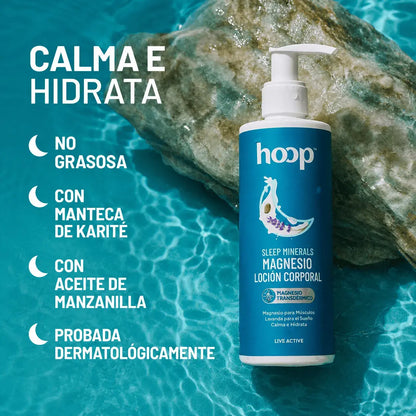 MAGNESIUM SLEEP LOTION — La Loción que Relaja tus Músculos Tensos y Apaga tu Mente Acelerada para que Por Fin Duermas Profundo