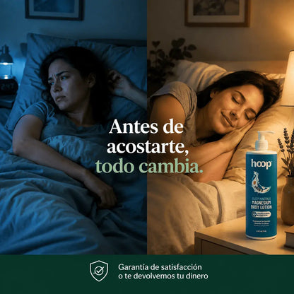 MAGNESIUM SLEEP LOTION — La Loción que Relaja tus Músculos Tensos y Apaga tu Mente Acelerada para que Por Fin Duermas Profundo